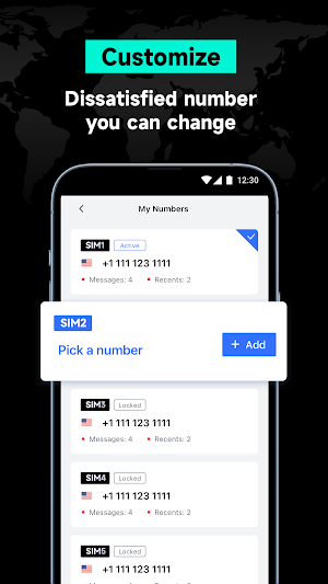 2TelNumber Screenshot 2