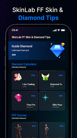 SkinLab FF Skin & Diamond Tips Screenshot 0