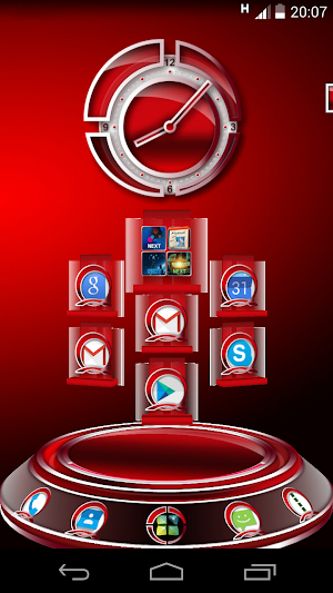 RedLi 3D multi theme Screenshot 2