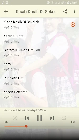 Sayang ost Dari Jendela SMP Screenshot 3