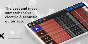 Real Guitar - Guitar Playing Made Easy. Screenshot 0