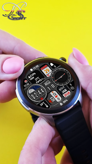 N-SPORT662 Hybird Watch Face Screenshot 1