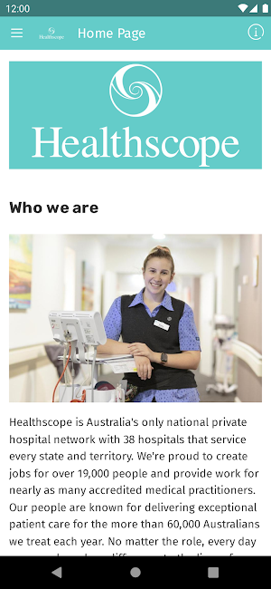 HealthscopeHub Screenshot 0