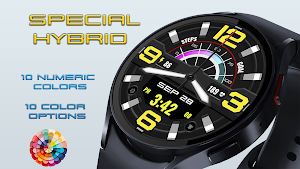 Special Hybrid Watch Face Screenshot 2