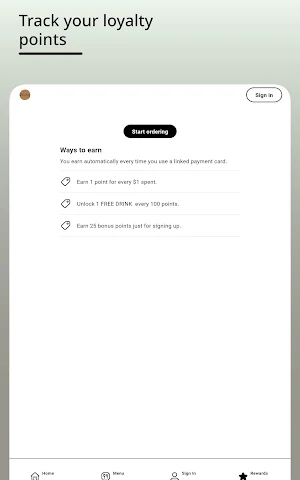 The HoneyPearl Cafe Screenshot 2
