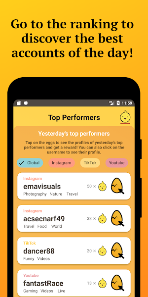 Tappy - Real Followers and Likes for your Profile Screenshot 2