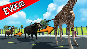 Wild Animals Road Rampage Screenshot 1
