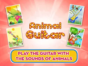Baby Fun Guitar Animal Noises Screenshot 0