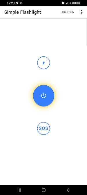 Simple Flashlight Screenshot 1
