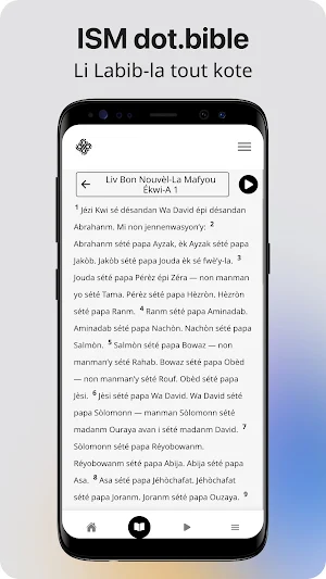 dot.Bible Kwéyòl (Fr. Creole) Screenshot 3