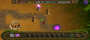 Maya Temple: Tower Defense TD Screenshot 1