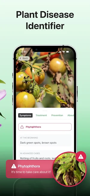 Plant disease identifier Screenshot 1