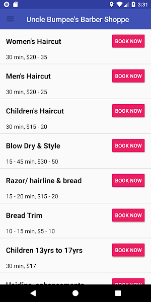 Uncle Bumpee's Barber Shoppe and Salon Screenshot 1