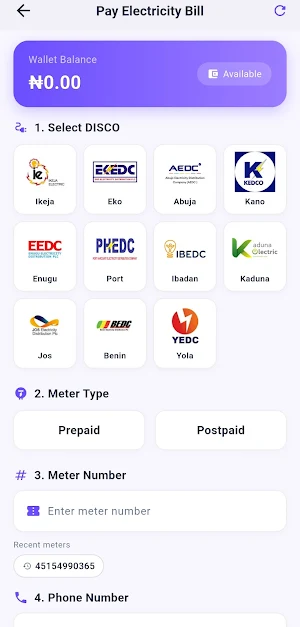 AmsubNig -Buy Data & Pay Bills Screenshot 3