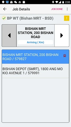 vSmart for Busplus Screenshot 2