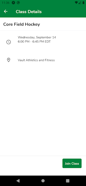 Vault Athletics and Fitness Screenshot 1