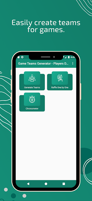 Game Teams Generator - Players Draw Screenshot 0