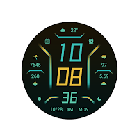 Green Pale Yellow For Wear OS