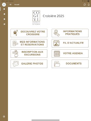 Croisière COGEVI 2025 Screenshot 3