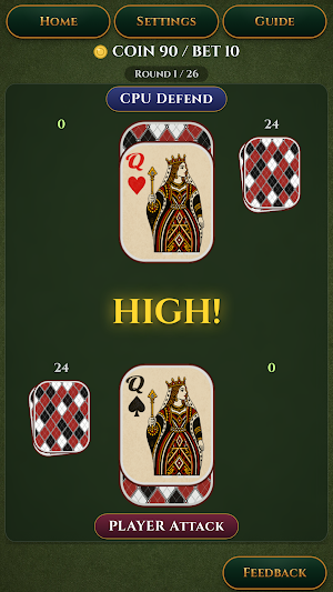 Classic Simple High & Low Screenshot 1