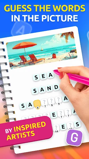 Pictogram Puzzle - Word Find Screenshot 0