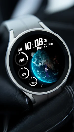 DIGI Space URX116 Watch face Screenshot 3