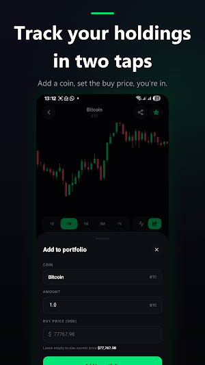 IvyCrpto: Crypto Tracker Screenshot 3