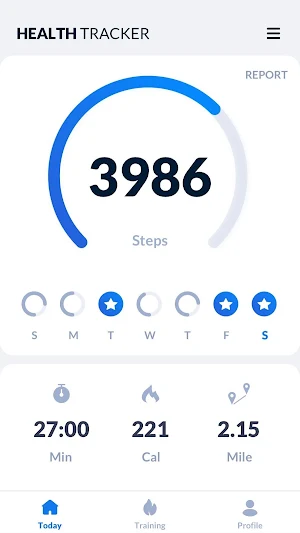 Step Tracker - Pedometer Free & Calorie Tracker Screenshot 0