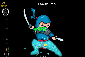 Anatomy Ninja Lower Limb Screenshot 2