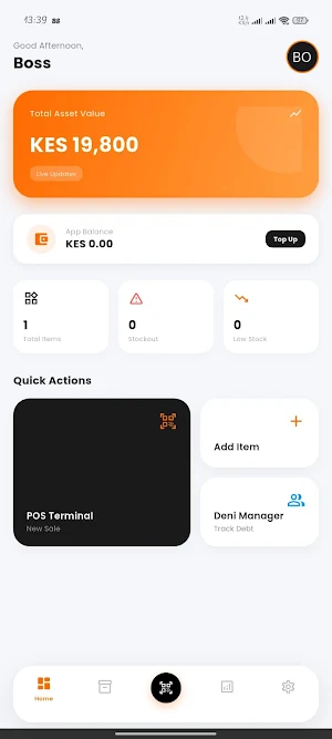 M-Bizna: POS & Stock Manager Screenshot 0