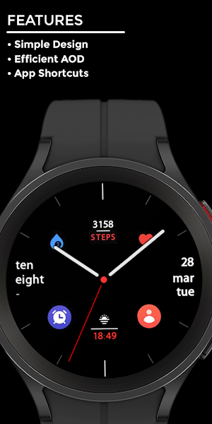 Numb Night - watch face Screenshot 1