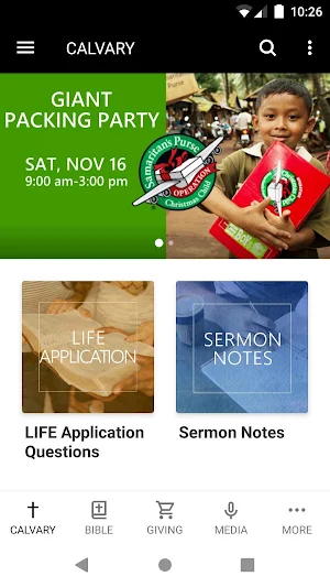 Calvary Baptist Church BC, MI Screenshot 0