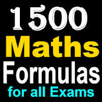 1500 Maths Formulas For All Board Exams 2019