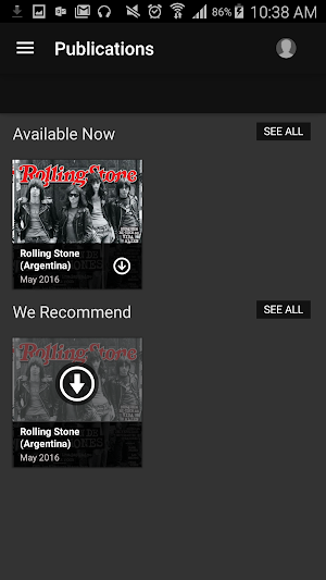 Rolling Stone Argentina Screenshot 0