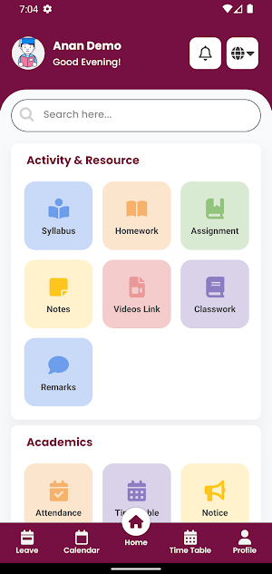 Unnati Vidhyalaya Screenshot 1