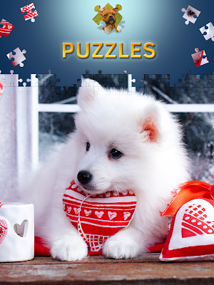 Dog and Puppys Jigsaw Puzzles Screenshot 1