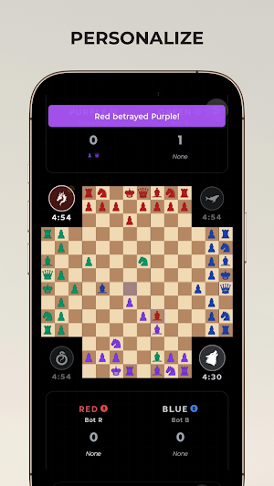 Quadra Chess - 4 Player Chess Screenshot 2
