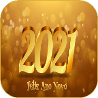 Mensagem de Feliz ano novo 2021 cartões saudações