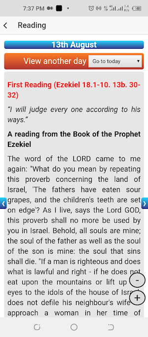 Catholic English Missal Screenshot 2