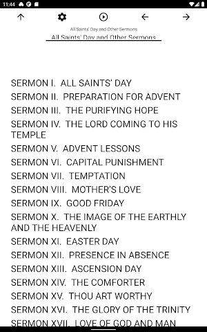 Book, All Saints' Day and Other Sermons Screenshot 2