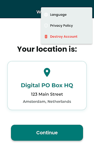 TDPB Partner Scan App Screenshot 1