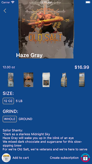 Old Salt Coffee Screenshot 3