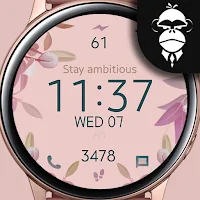 Rose Motivation Watch Face