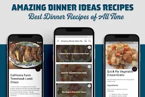 Amazing Dinner ideas Recipes Screenshot 0