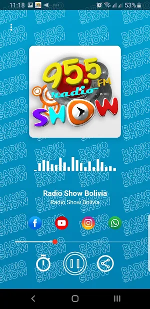 Radio Show Bolivia Screenshot 1