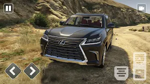Lexus LX 570 Offroad Car Drive Screenshot 2