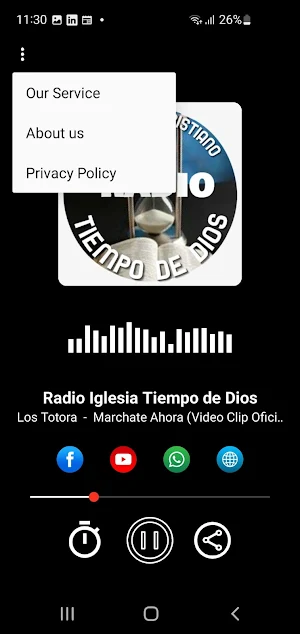 Radio Iglesia Tiempo de Dios Screenshot 1