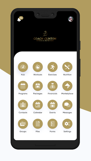 Coach Clinton Online Fitness Screenshot 0