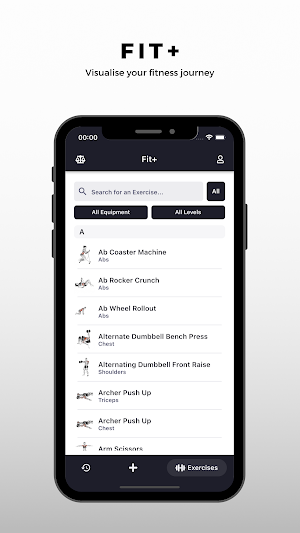 Fit+ Visualise Your Journey Screenshot 0
