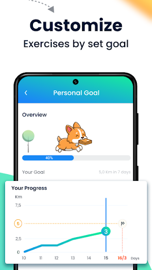 Daily Step: Step counter Screenshot 3